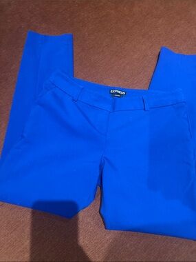 Express Columnist Women’s Royal Blue Skinny Dress Pants